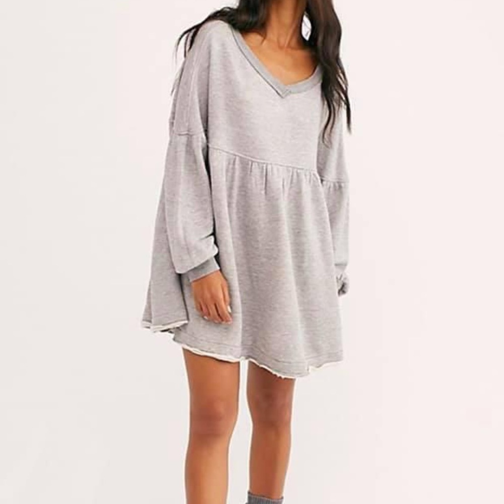 NWT Free People Sweatshirt Dress